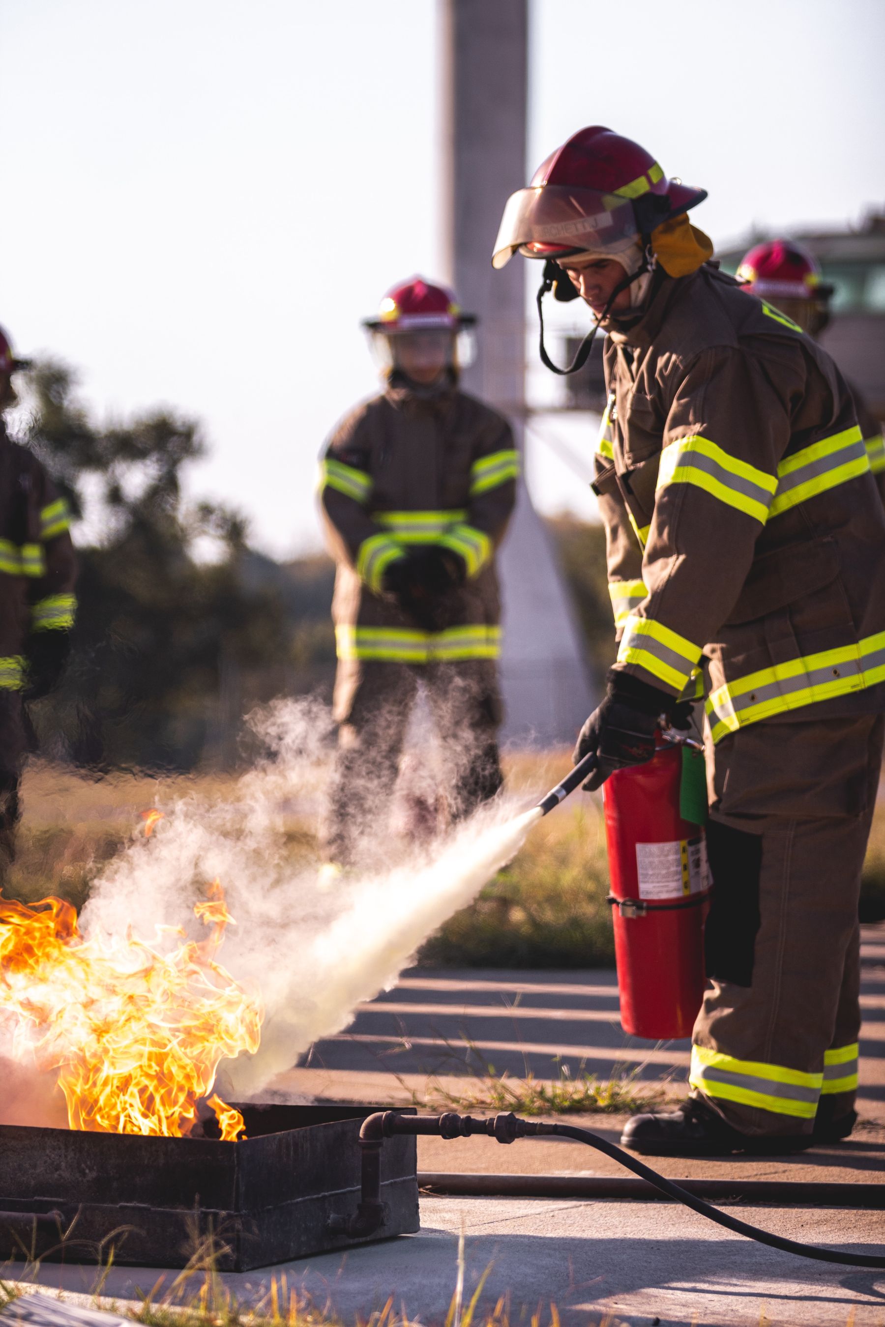 Apprendre à lutter contre l'incendie